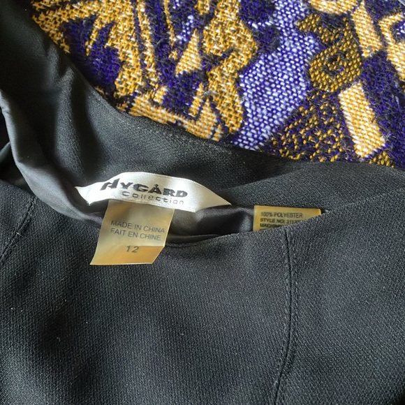 Black Tulip Skirt - nice shape! - Picture 4 of 4